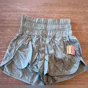 Free People Movement The Way Home Blue Sea Shorts